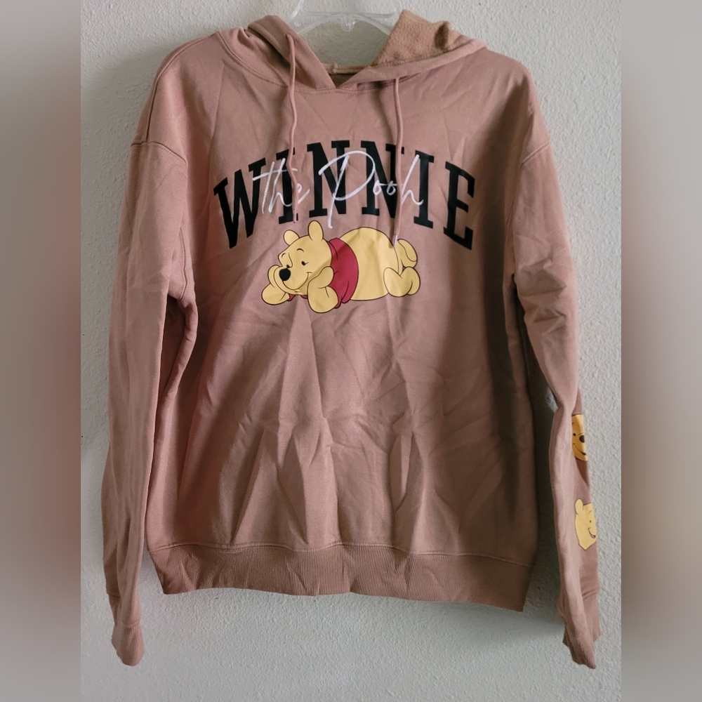 Disney Winnie the Pooh Juniors Sz Large sweater Hoodie